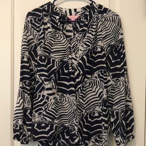 Lilly Pulitzer blouse/tunic
